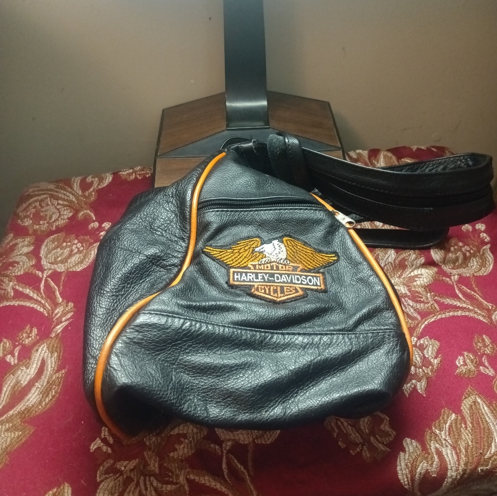 Vintage Harley Davidson Motorcycle Accessory Bag